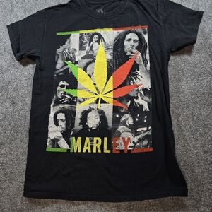 Bob Marley Jamaica Black T-Shirt Sz S